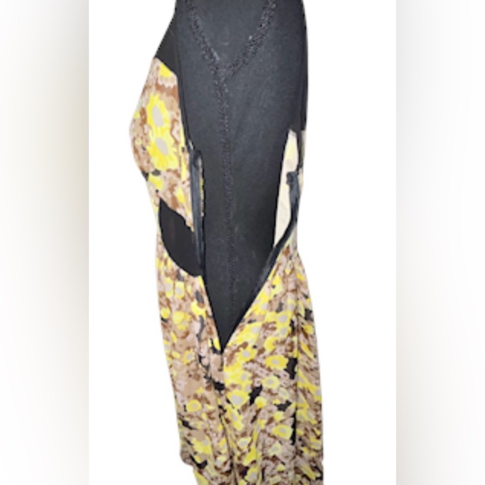 πROMEO & JULIET COUTURE! HIGH-LOW DRESS! SUPER SLEEK! SHEER TOP & SIDE PANELS! - Picture 12 of 16